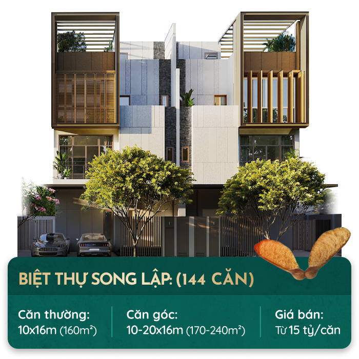 The Orchard Biệt thự song lập - the orchard dự án sycamore bình dương