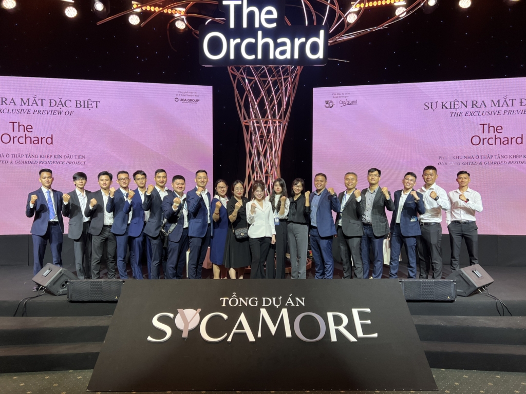 Launch event for The Orchard Sycamore CapitaLand subdivision Qui mô hoành tráng của lễ ra mắt | Sycamore CapitaLand