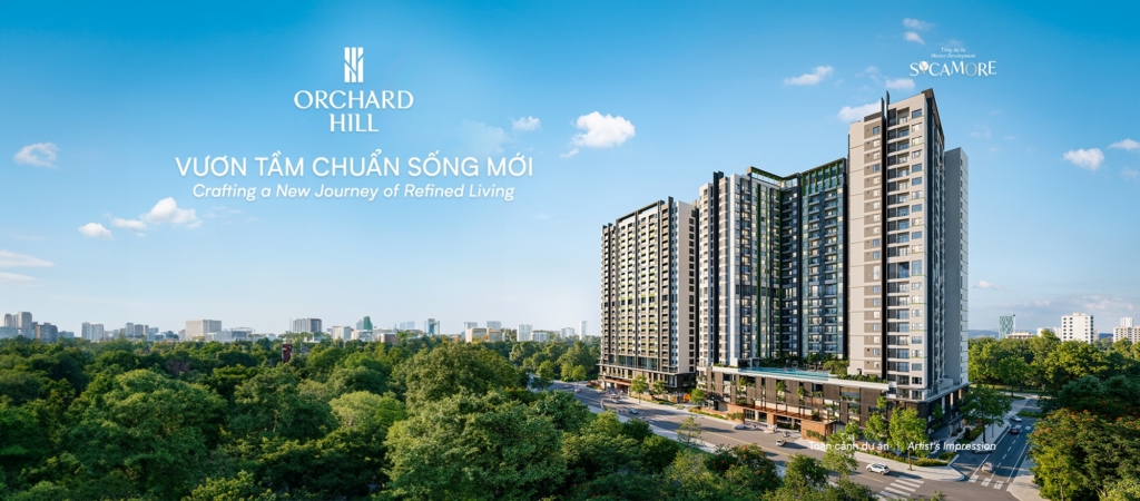Hơn 1000 Booking Căn hộ Orchard Hill Sycamore chỉ sau 1 tháng khởi động Orchard Hill- Phân Khu Cao Tầng Tại Tổng Dự Án Sycamore