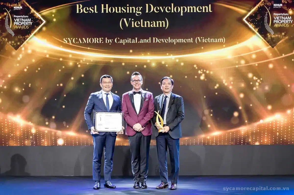 Lợi thế vượt trội Căn hộ Orchard Heights | Sycamore Đại diện từ CapitaLand nhận Giải thưởng Dự án nhà ở xuất sắc tại Việt Nam cho Sycamore