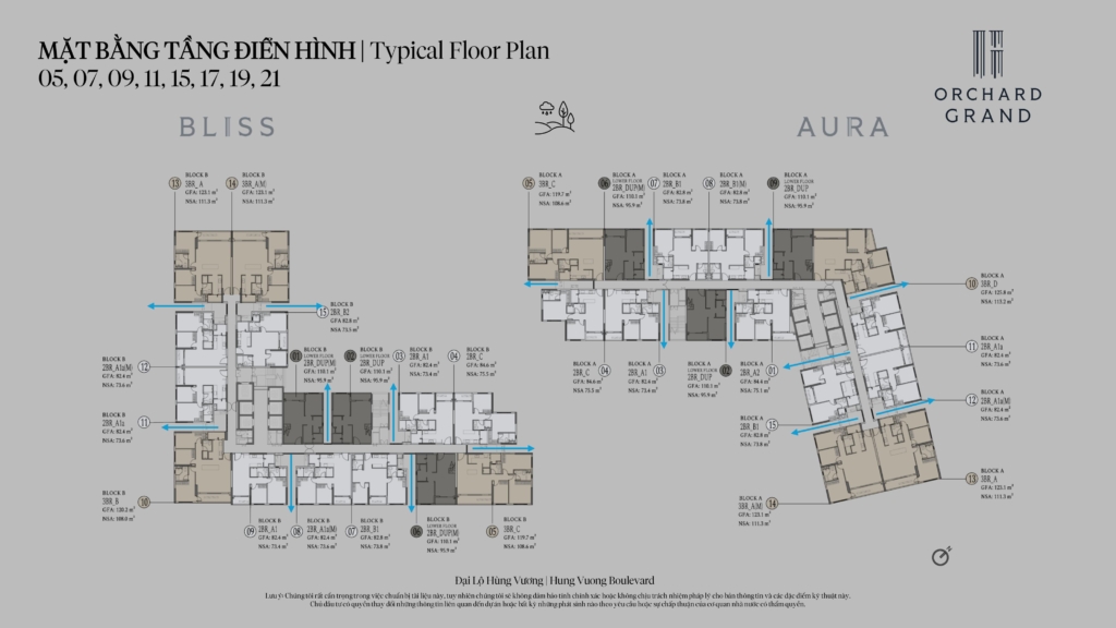 Orchard Grand Mat bang tang dien hinh