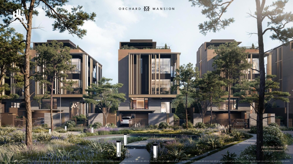 Orchard Mansion: Biệt thự, dinh thự đồi độc tôn dành cho giới thượng lưu