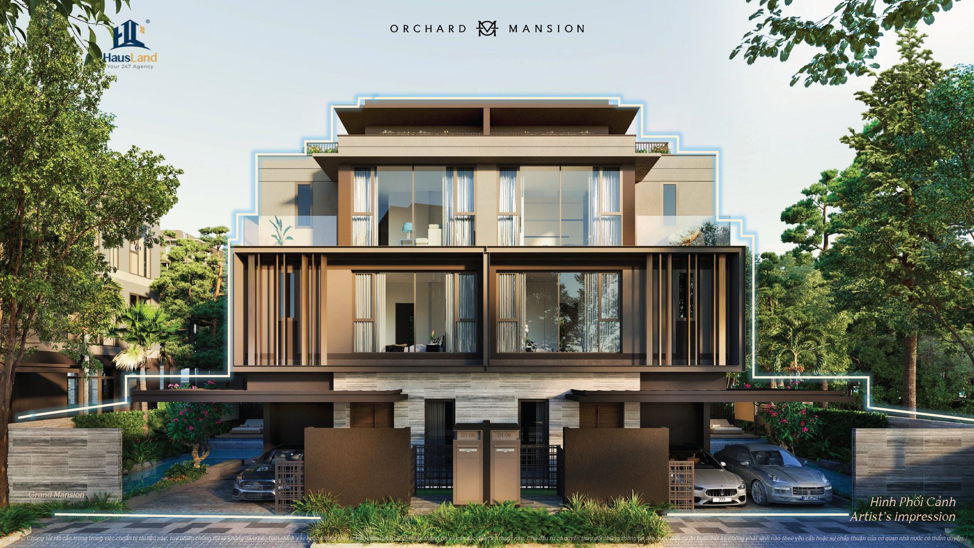 Giải mã 5 lý do nên chọn Orchard Grand Biệt thự Grand Mansion