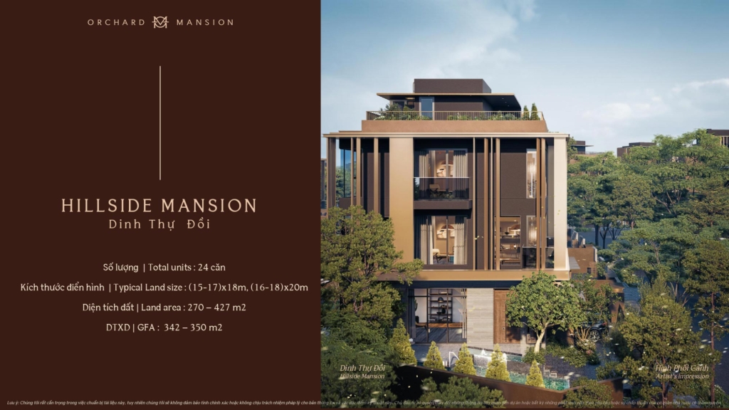 Orchard Mansion Dinh thu doi