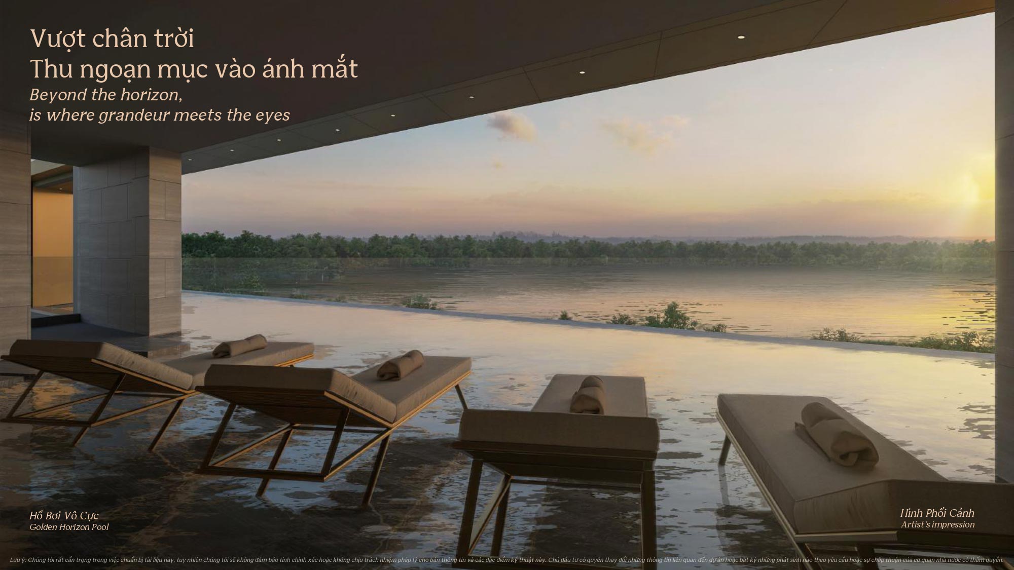 Hồ bơi vô cực tại Orchard Mansion 