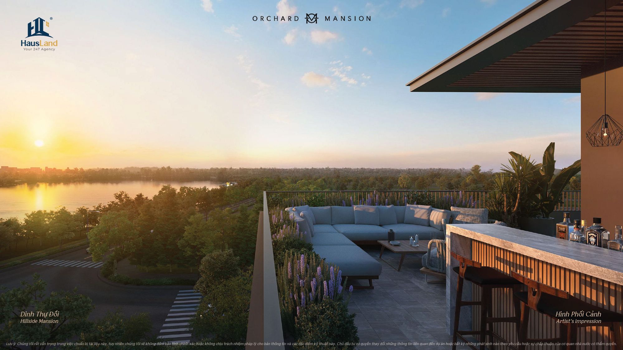 Giải mã 5 lý do nên chọn Orchard Grand Tầm nhìn từ Dinh thự đồi - Orchard Mansion