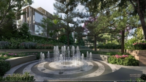 Orchard Mansion vuon may te nuoc