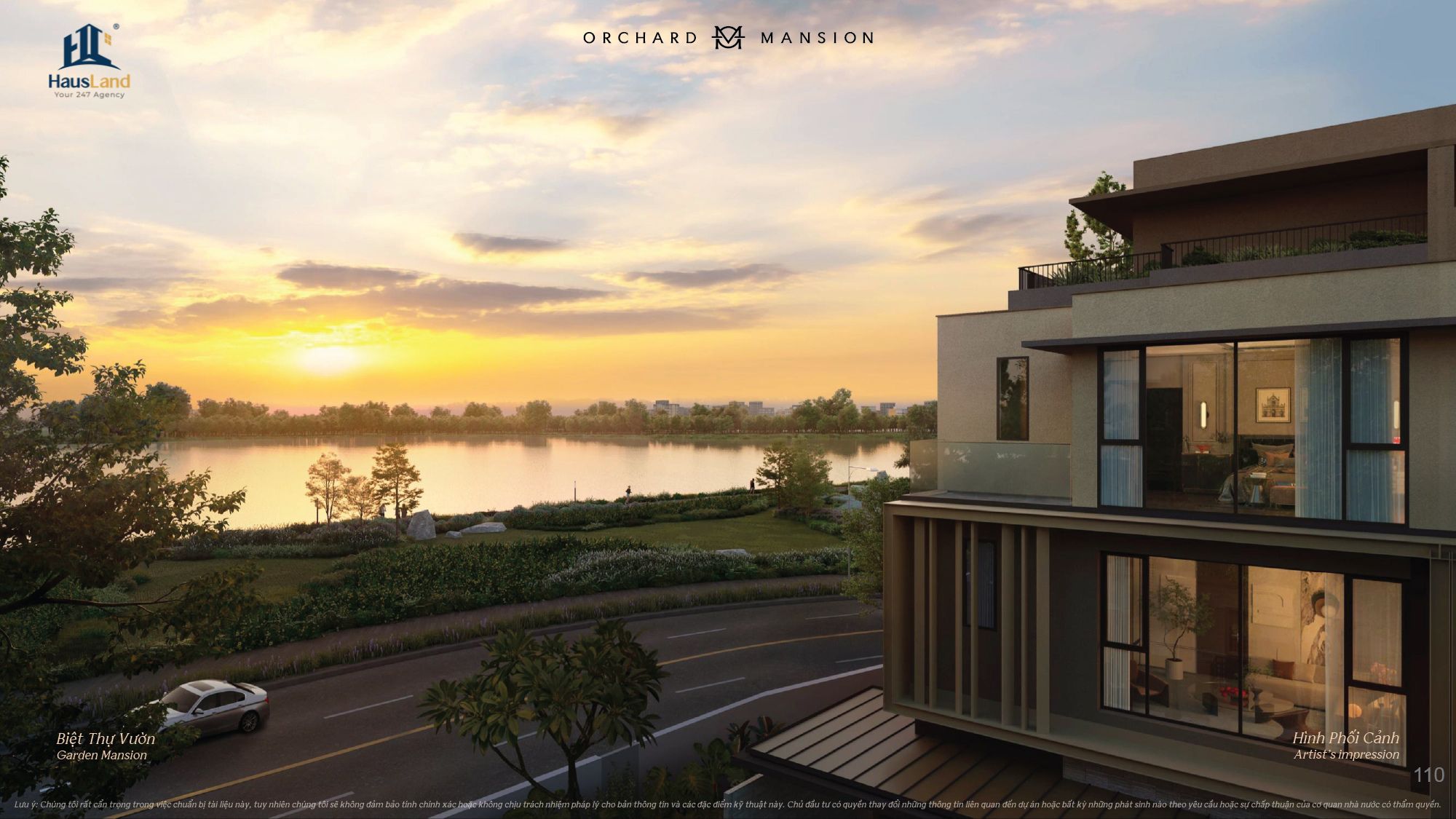 Giải mã 5 lý do nên chọn Orchard Grand Tầm nhìn từ Biệt thự vườn - Orchard Mansion