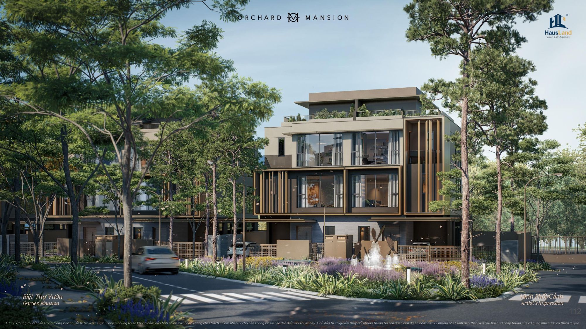 Orchard Mansion – Bộ sưu tập 94 biệt thự giới hạn tại Sycamore