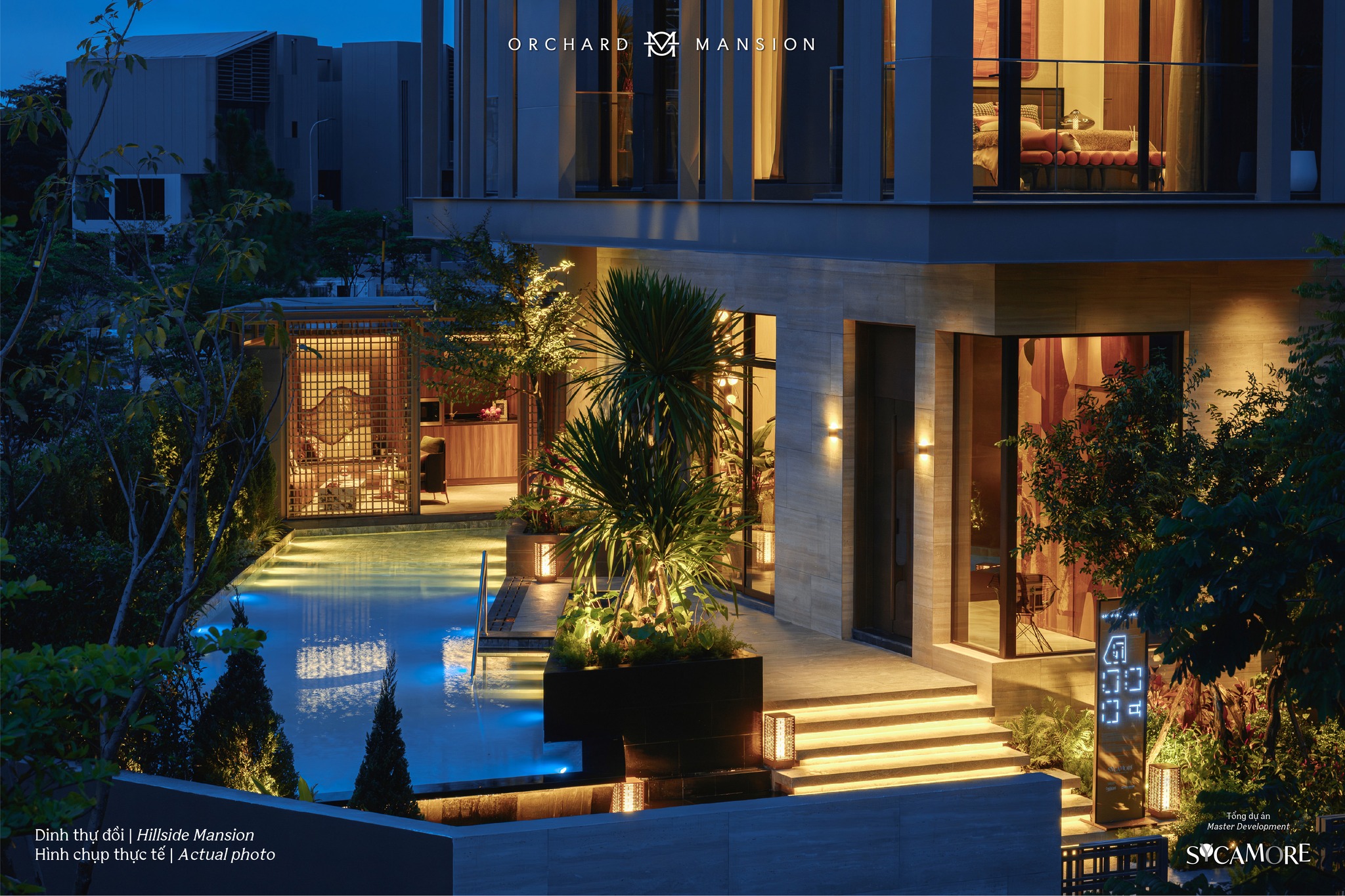 HausLand chính thức phân phối dự án Orchard Manison tại đô thị Sycamore Thiết kế Dinh thự đồi Orchard Mansion