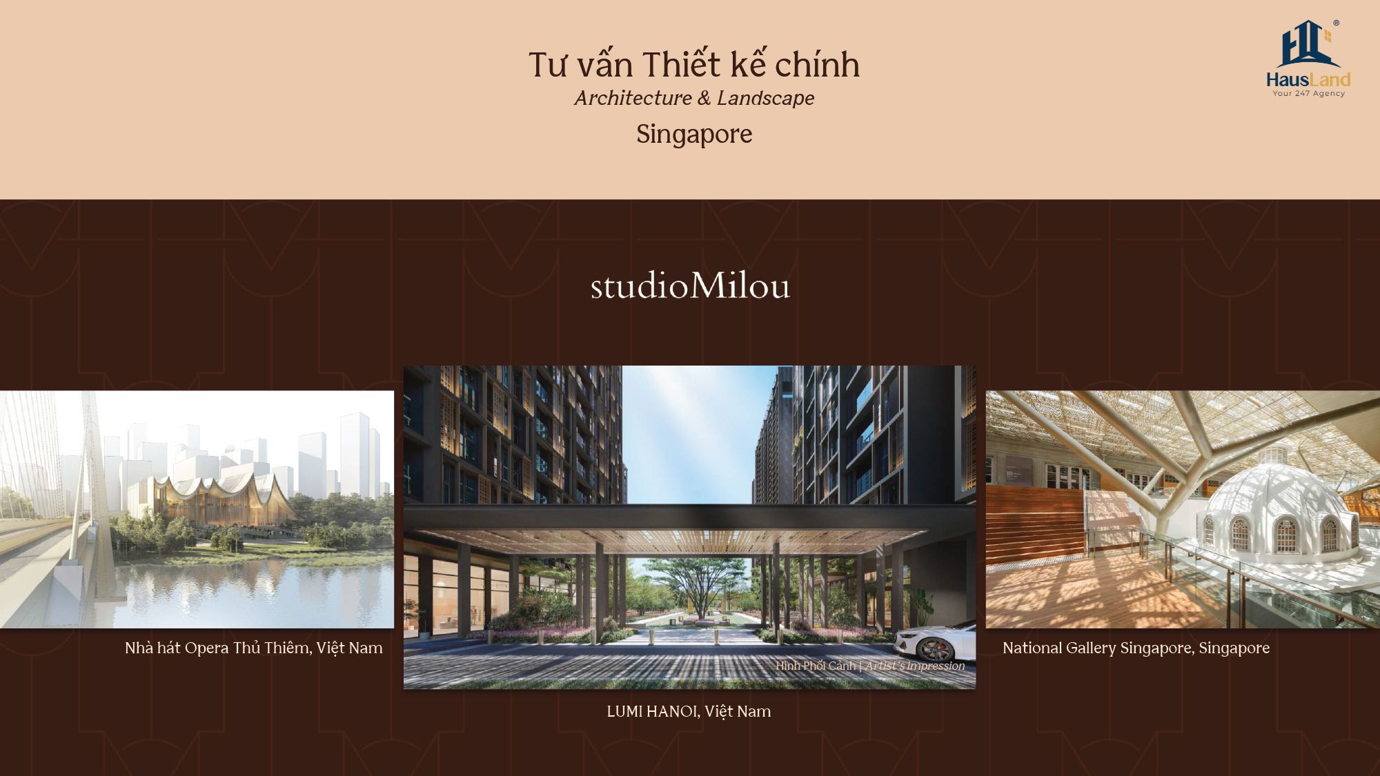 HausLand chính thức phân phối dự án Orchard Manison tại đô thị Sycamore Tư vấn và thiết kế Studio Milou